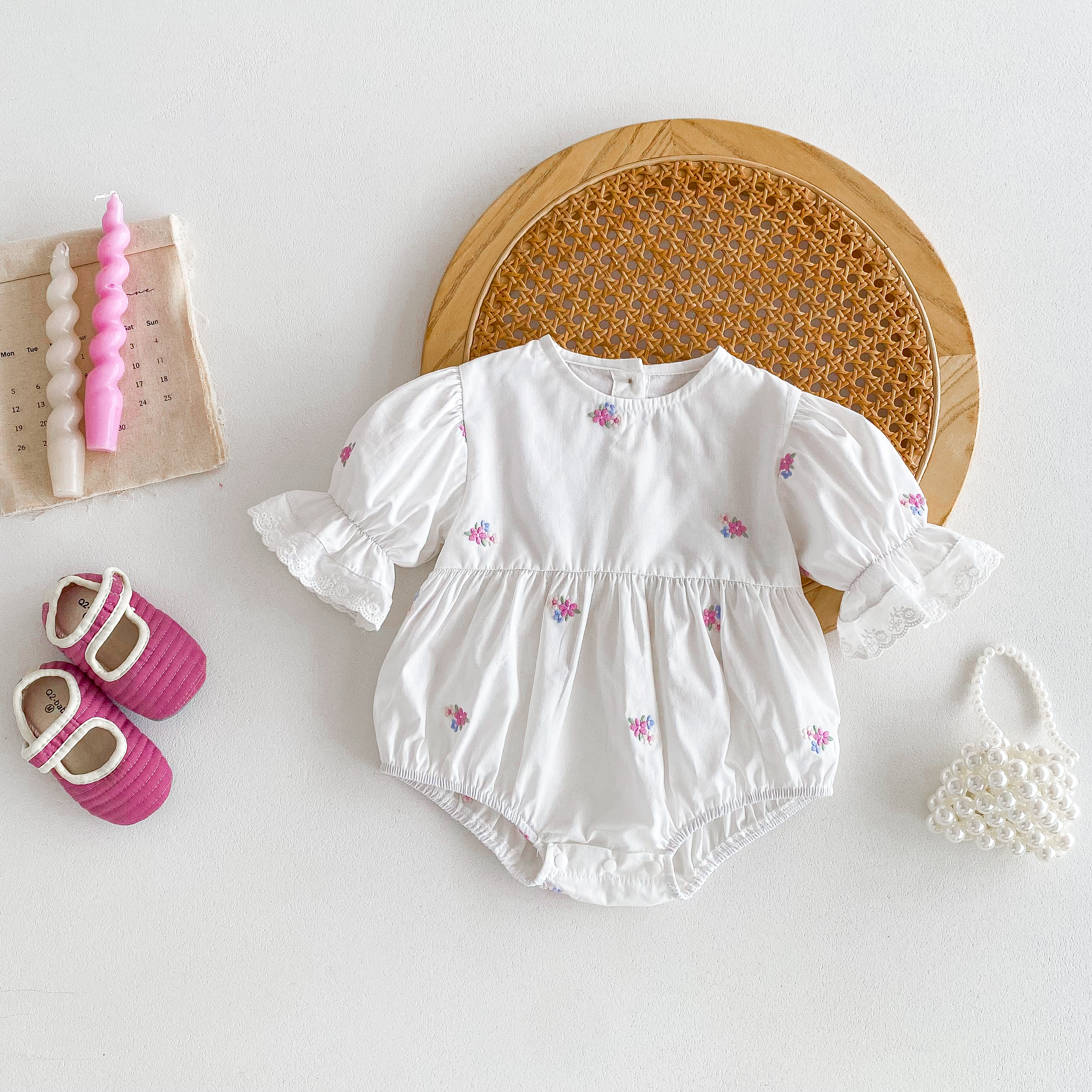 Baby Clothing Korea - Girl baby summer 2026 trendy bubble