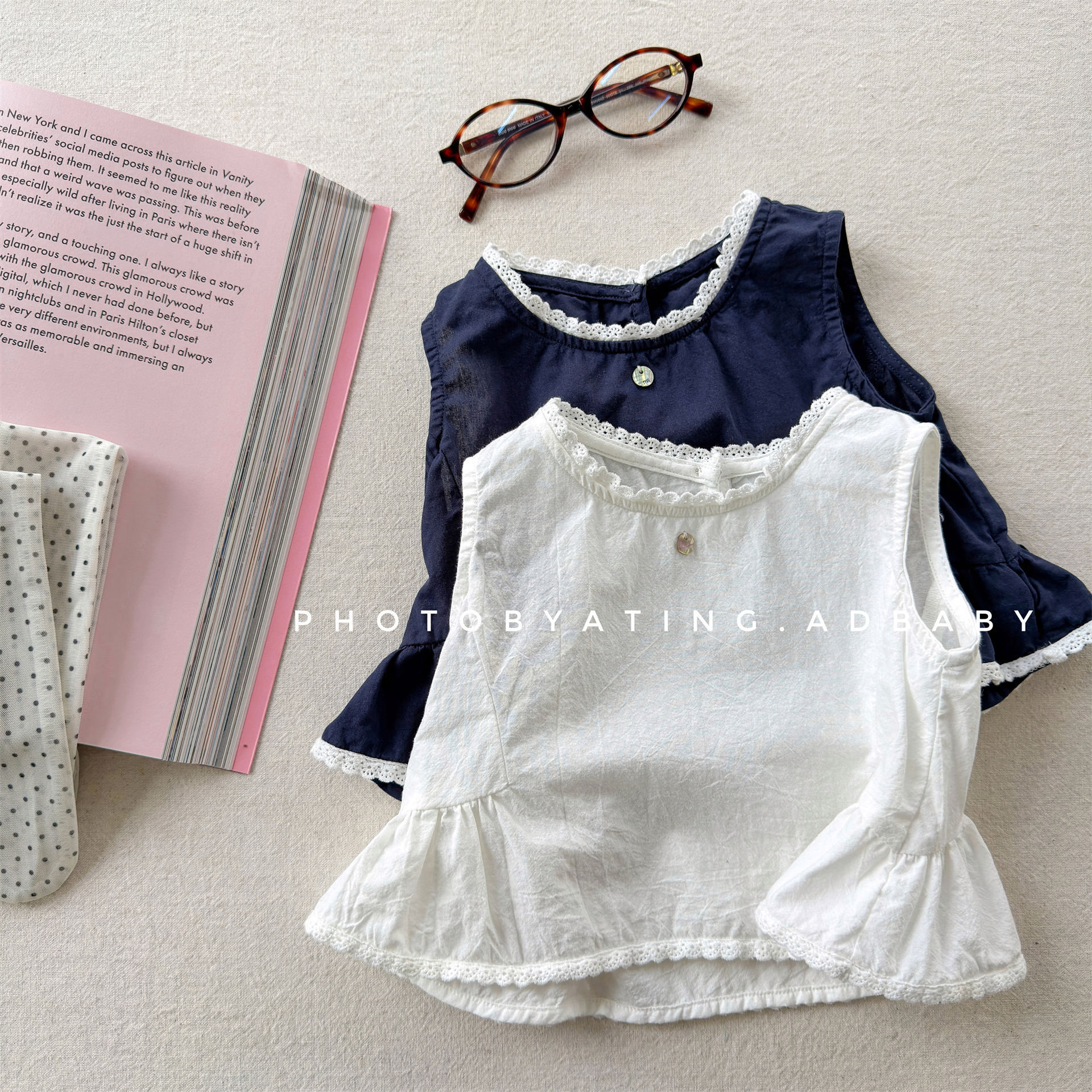 Baby Clothing Korea - 2026 New Summer Toddlers Girls Lace