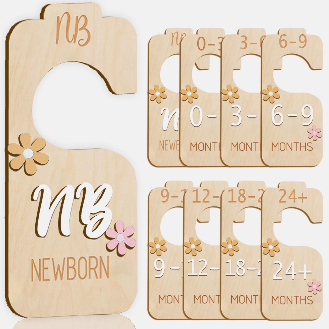 Baby Clothes Organiser - 8pcs/set Storage Organizer Home Newborn To