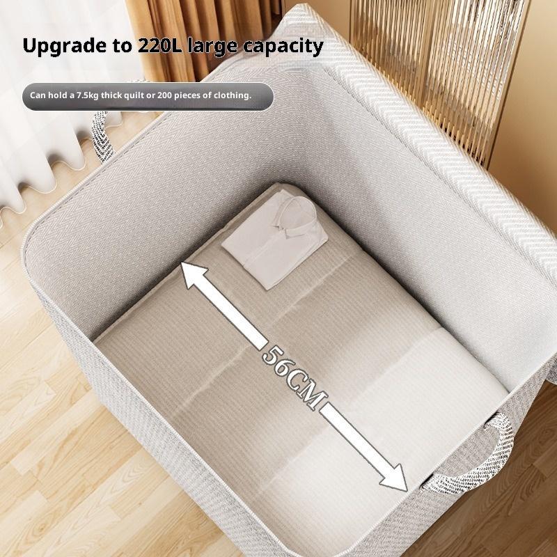 Baby Clothes Organiser - For Baby Foldable Large Laundry Basket