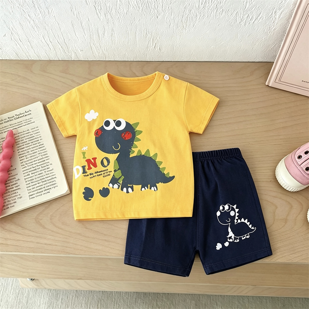 Cute Tshirt+Shorts 2pcs Toddle - огляд і ціна Baby Clothing Designer