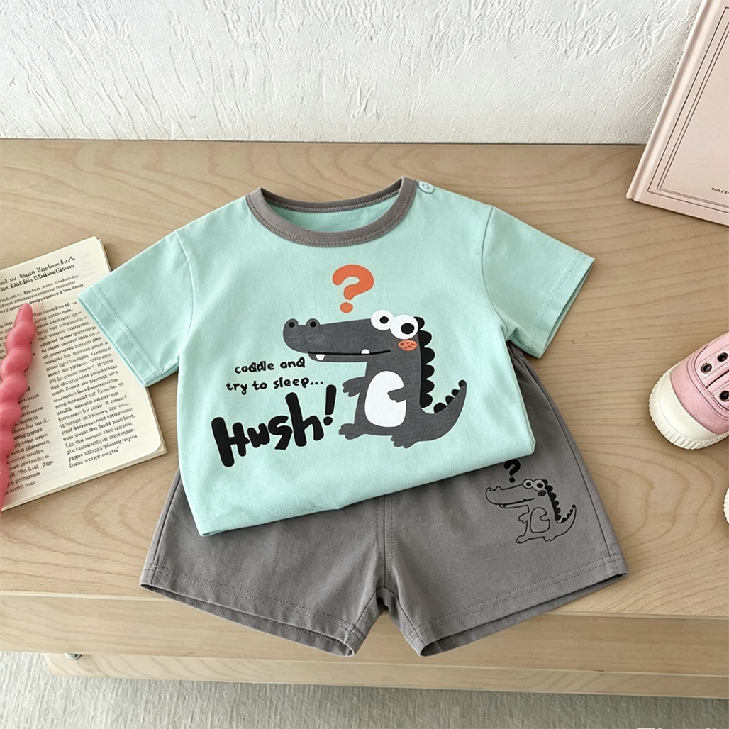 Cute Tshirt+Shorts 2pcs Toddle - огляд і ціна Baby Clothing Designer