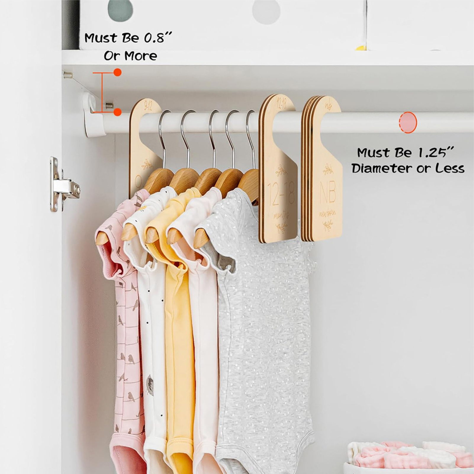 Wardrobe Organizer Clothes Org - огляд і ціна Baby Clothes Organiser