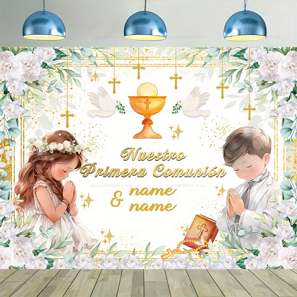 Custom Boy Girl First Holy Com - огляд і ціна Baby Zebra Clothing