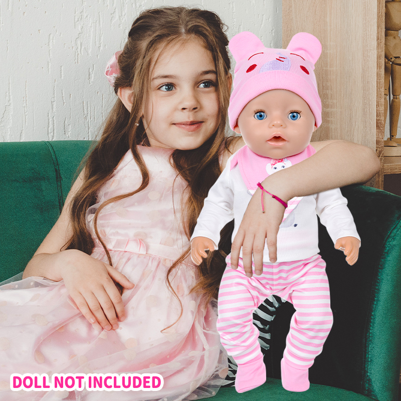 Doll Clothes 16-18Inch/40-45cm - огляд і ціна Baby Clothing For Girls