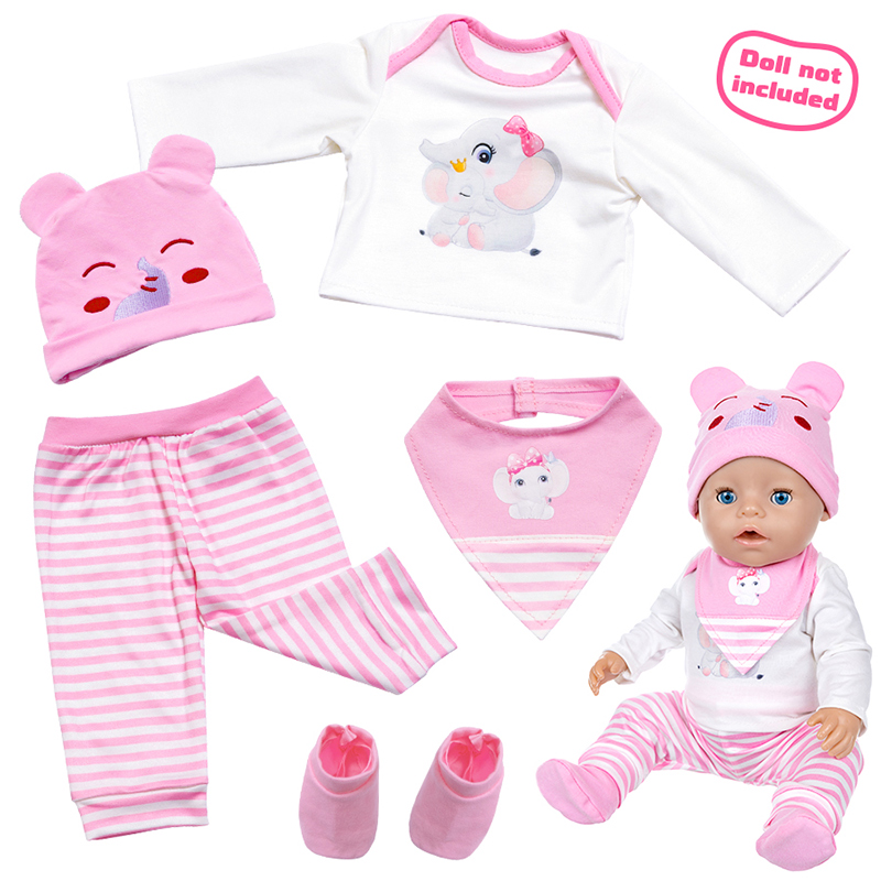 Doll Clothes 16-18Inch/40-45cm - огляд і ціна Baby Clothing For Girls