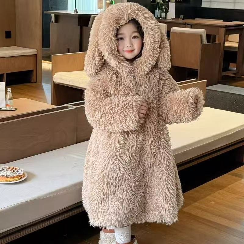 AutumnWinter Girls Fur Coat Ba - огляд і ціна Baby X Clothing