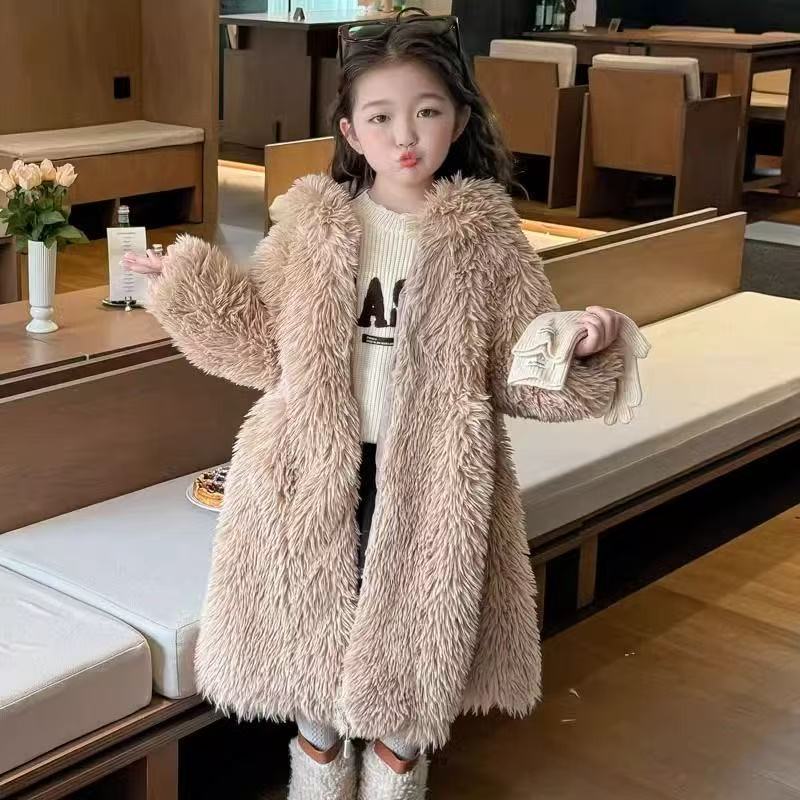 AutumnWinter Girls Fur Coat Ba - огляд і ціна Baby X Clothing