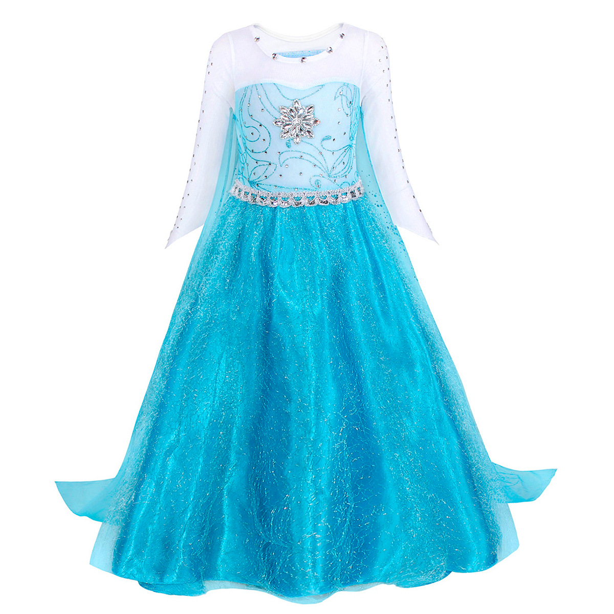 Girl Elsa Anna Dress Princess  - огляд і ціна Baby Clothing For Girls