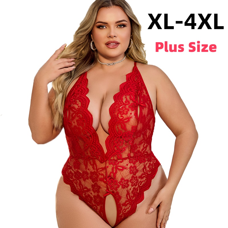 XL-4XL Crotchless Lace Bodysui - огляд і ціна Baby Xl