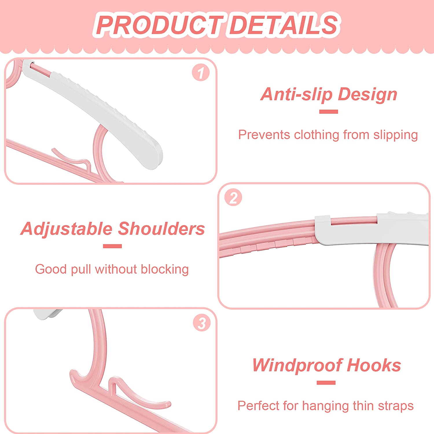 UNTIOR Non-slip Baby Clothes H - огляд і ціна Baby Clothes Organiser