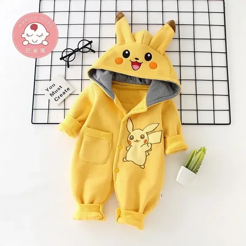 New Cute Cartoon Pokemon Pikac - огляд і ціна Baby Clothing Winter