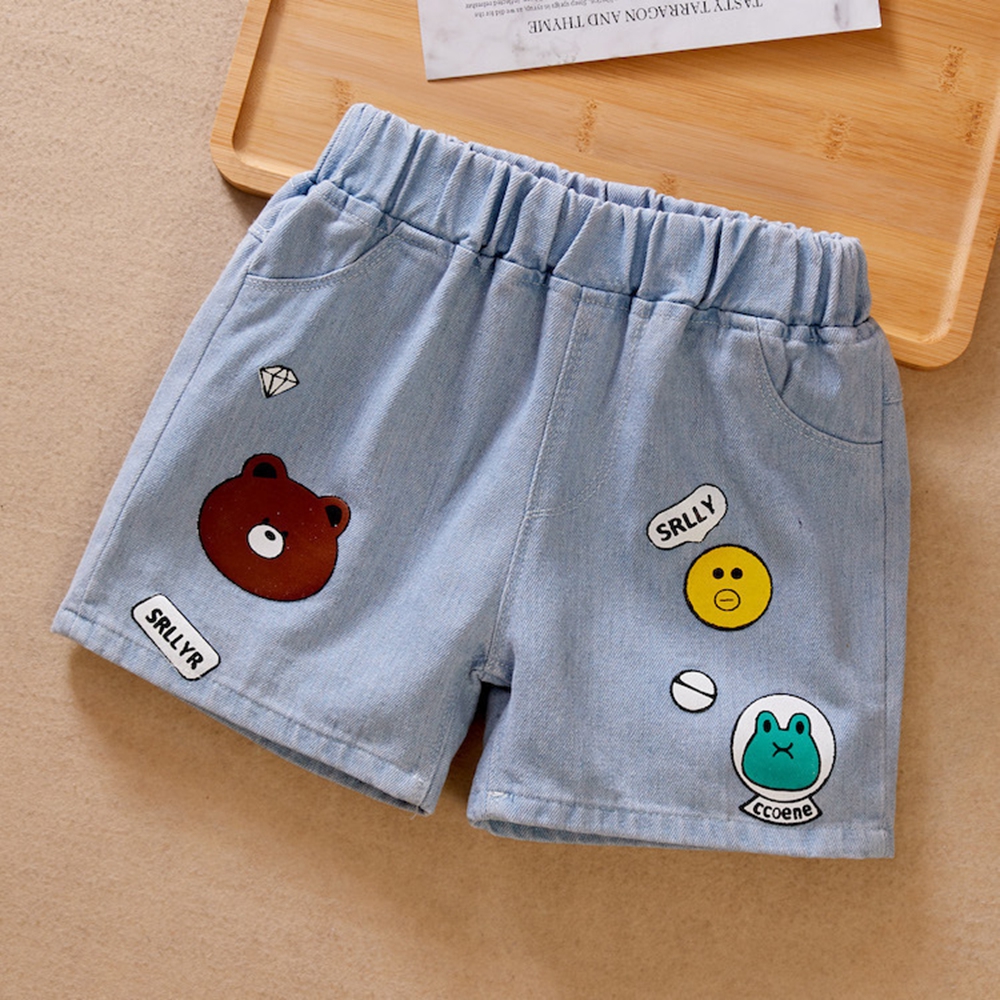 Summer Girls Denim Shorts Fash - огляд і ціна Baby Clothing Korea