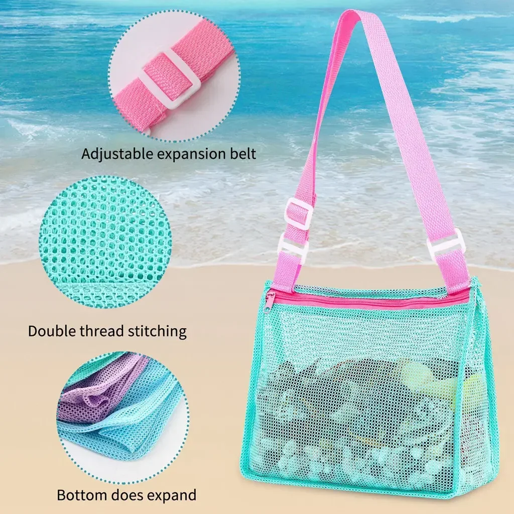 Outdoor Beach Mesh Bag Childen - огляд і ціна Baby Clothes Organiser