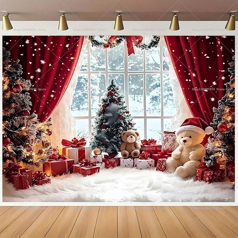 Merry Christmas Backdrops Wond - огляд і ціна Baby Zebra Clothing