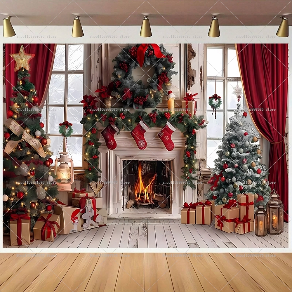 Merry Christmas Backdrops Wond - огляд і ціна Baby Zebra Clothing