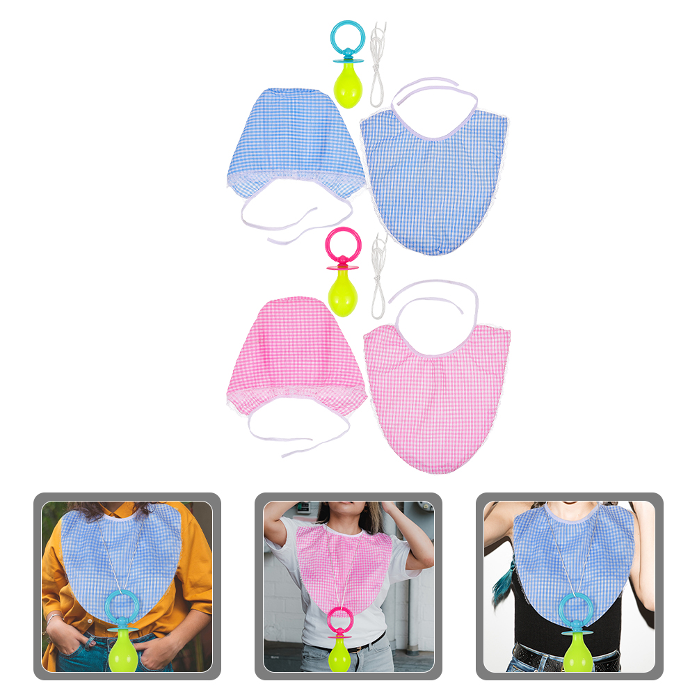 2 Sets Baby Clothing Bib Hats  - огляд і ціна Baby Clothing Designer