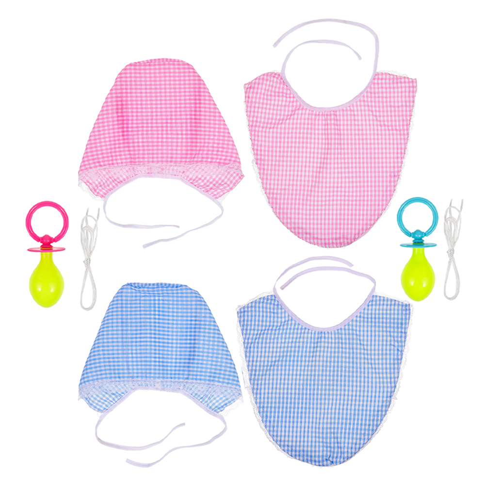 2 Sets Baby Clothing Bib Hats  - огляд і ціна Baby Clothing Designer