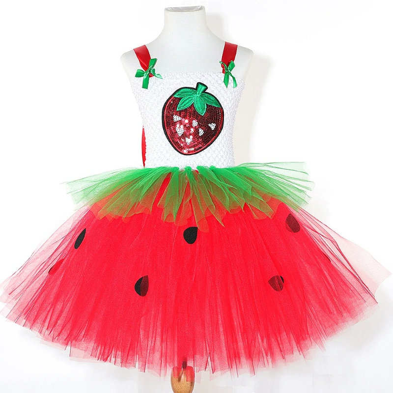 Sparkle Strawberry Costume for - огляд і ціна Baby Clothing For Girls
