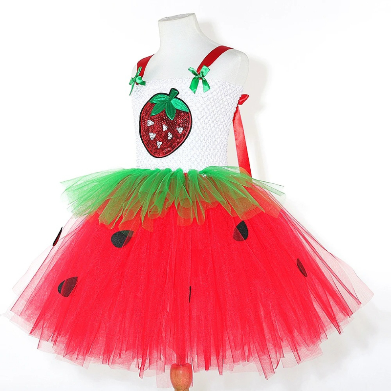 Sparkle Strawberry Costume for - огляд і ціна Baby Clothing For Girls