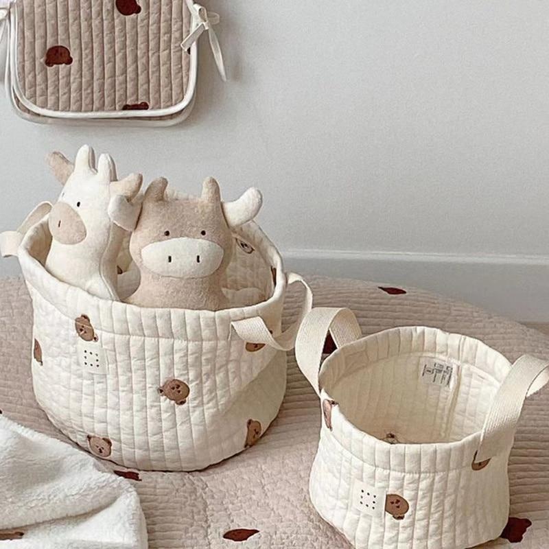 Cute Bear Embroidery Diaper Ba - огляд і ціна Baby Clothes Organiser