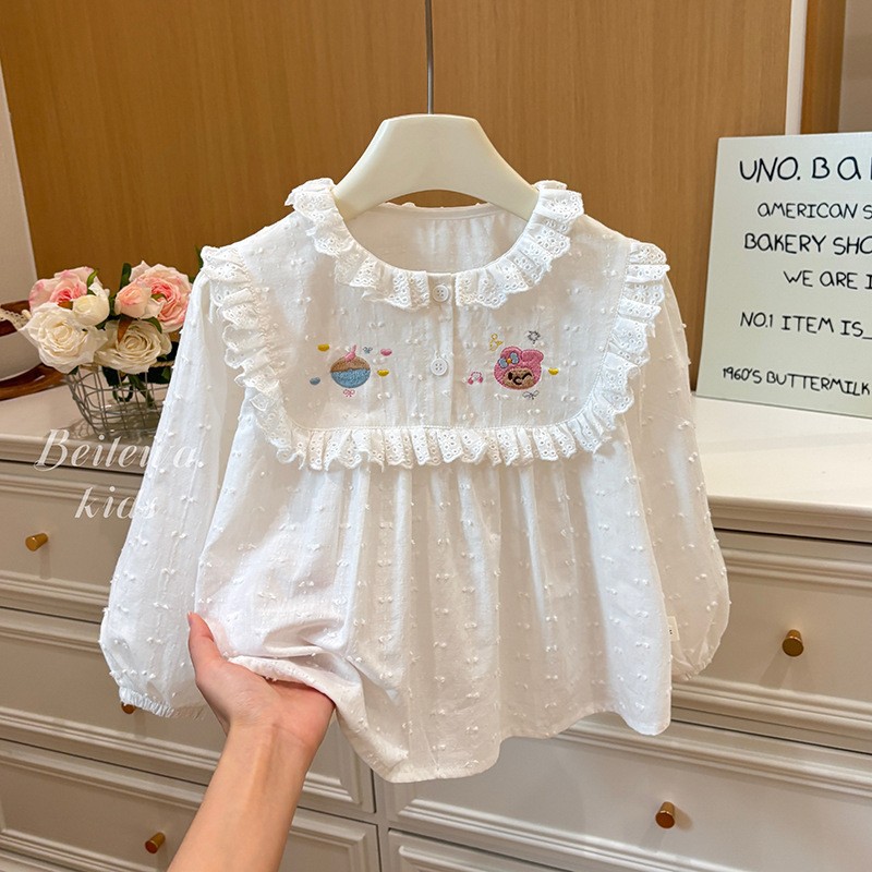 New Girls Spring Summer White  - огляд і ціна Baby Clothing Korea