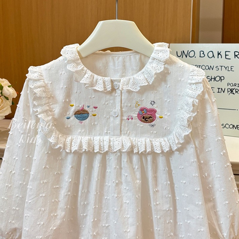 New Girls Spring Summer White  - огляд і ціна Baby Clothing Korea