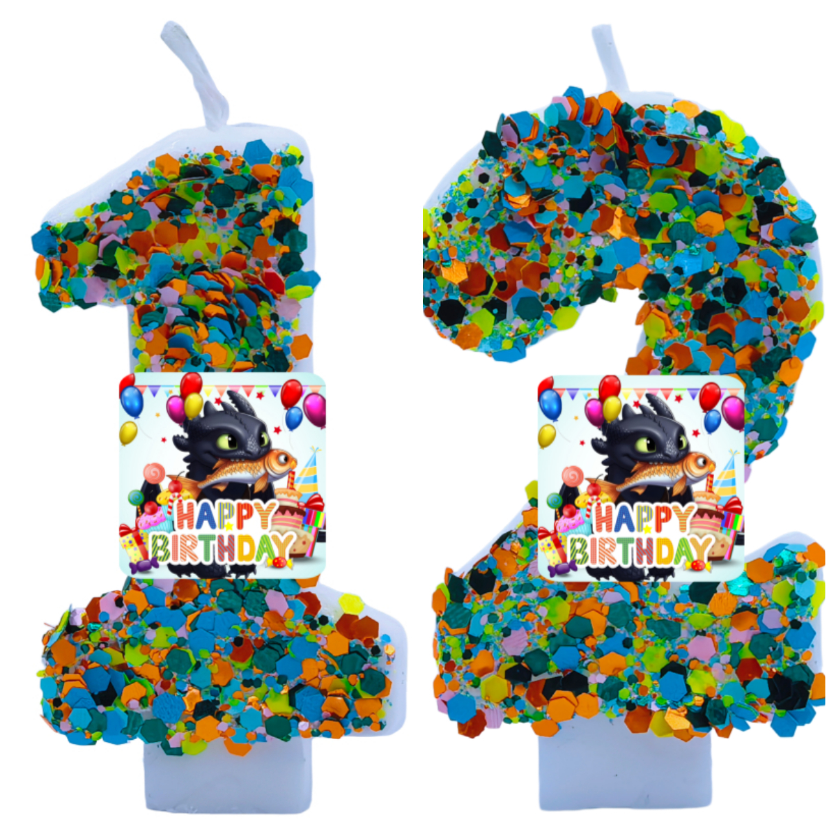 Your Dragon Candle Number Happ - огляд і ціна Baby Zebra Clothing