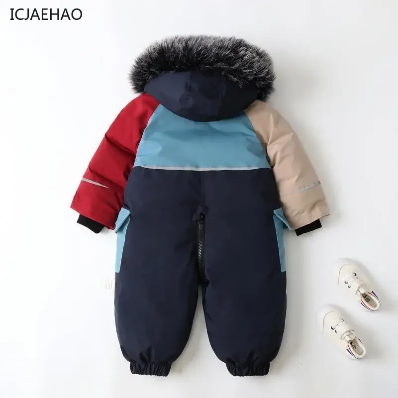 2025 Children Jumpsuits Thick  - огляд і ціна Baby Clothing Winter