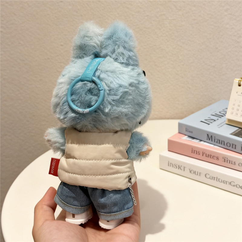 For 15 17cm Labubu Doll Solid  - огляд і ціна Baby Clothing Winter