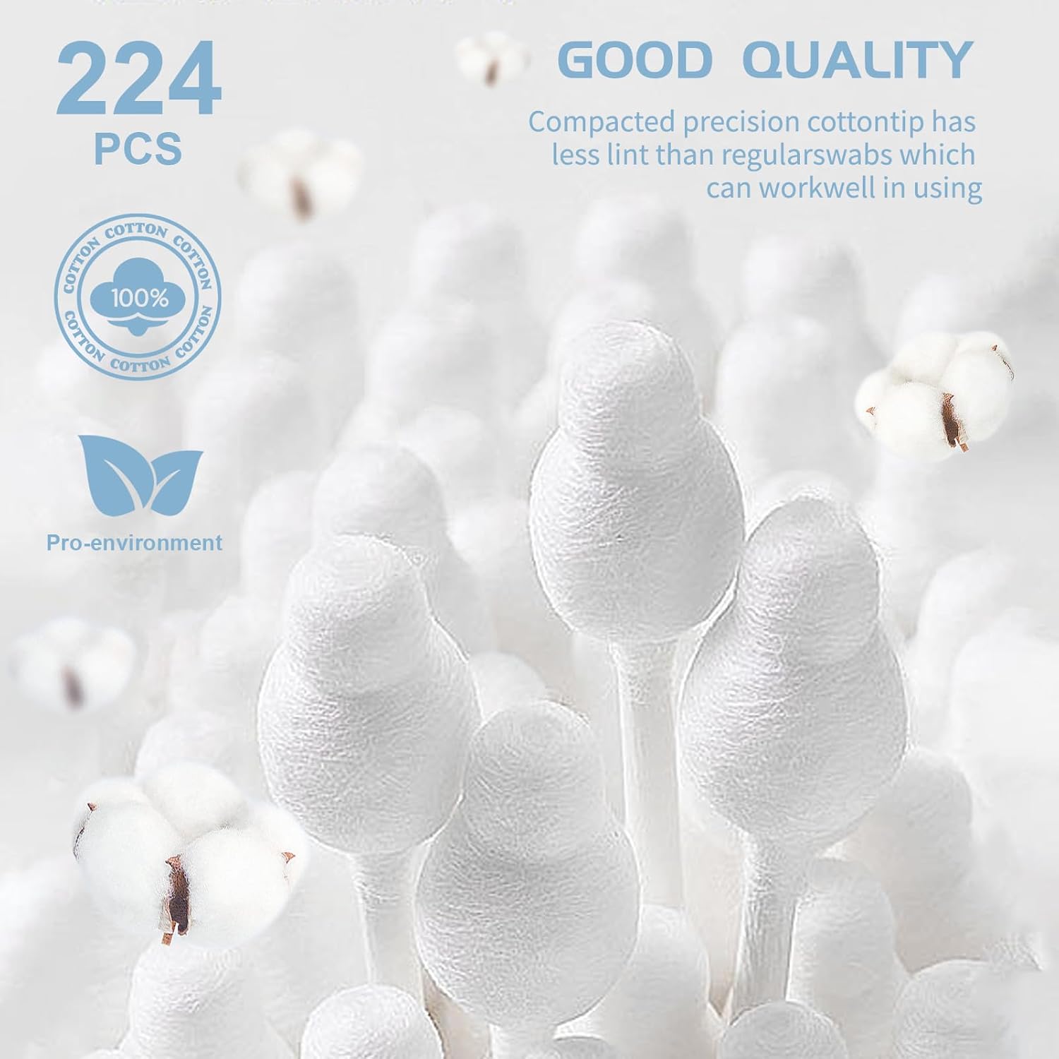 Safety Cotton Swabs with Large - огляд і ціна Baby Xl