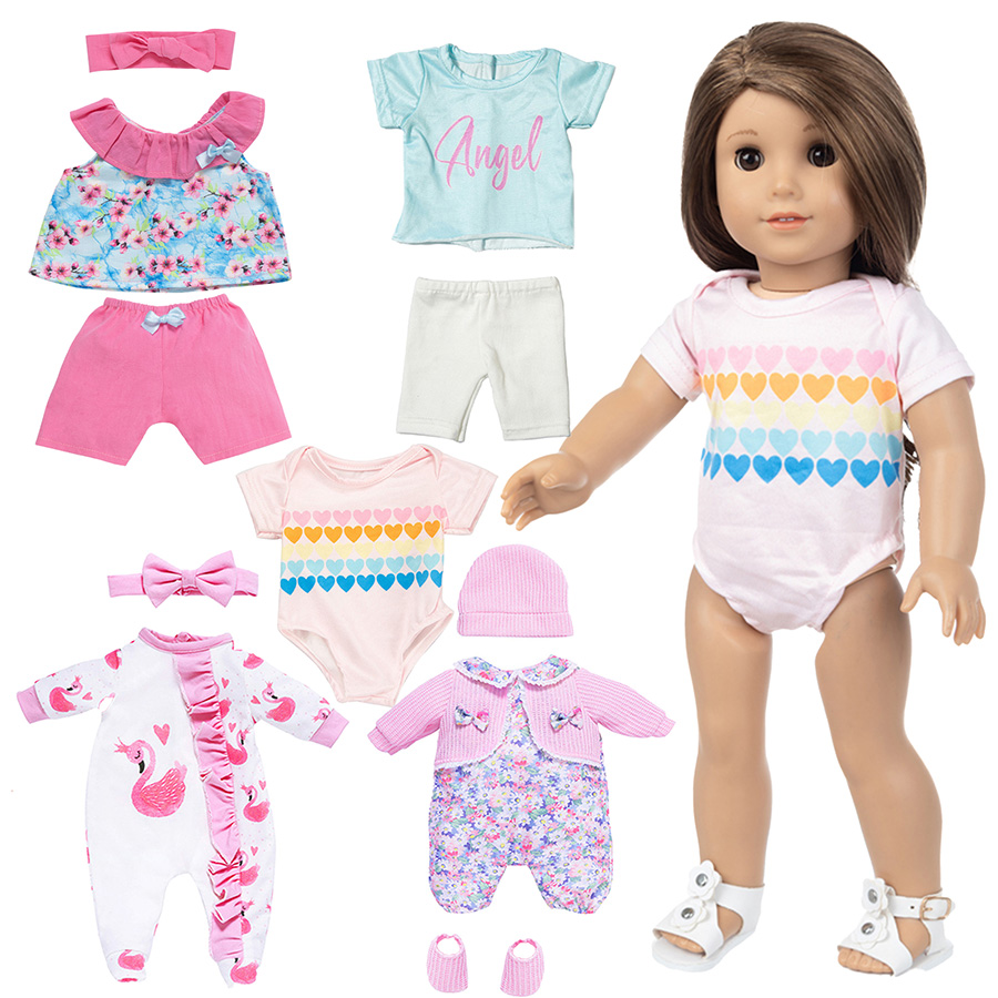 Doll Clothes for 18inch Reborn - огляд і ціна Baby Clothing For Girls
