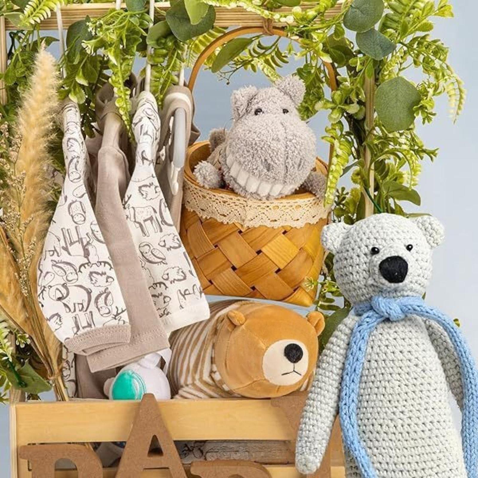 Wooden Baby Shower Crate Close - огляд і ціна Baby Clothes Organiser