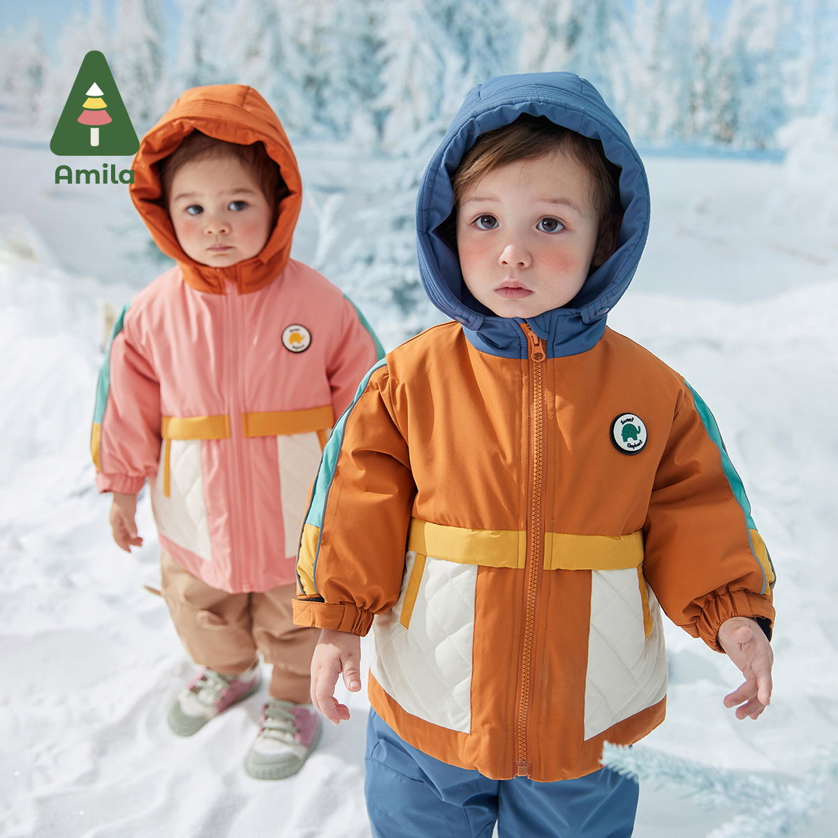 Amila Baby Down Jacket 2024 Wi - огляд і ціна Baby Clothing Winter