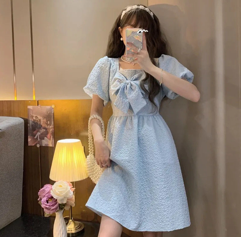 Casual Puff Sleeve Fairy Dress - огляд і ціна Baby X Clothing
