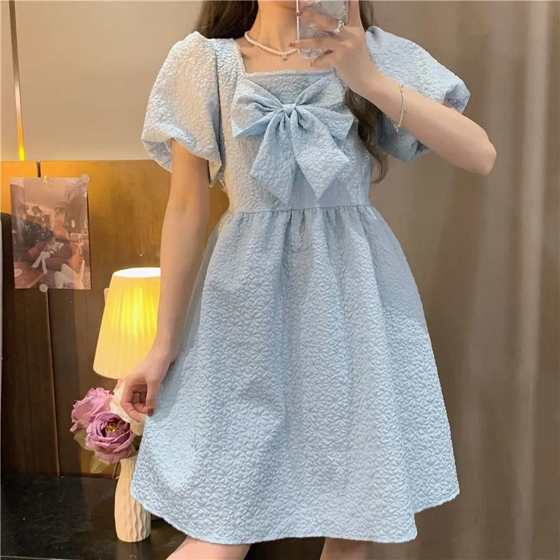 Casual Puff Sleeve Fairy Dress - огляд і ціна Baby X Clothing