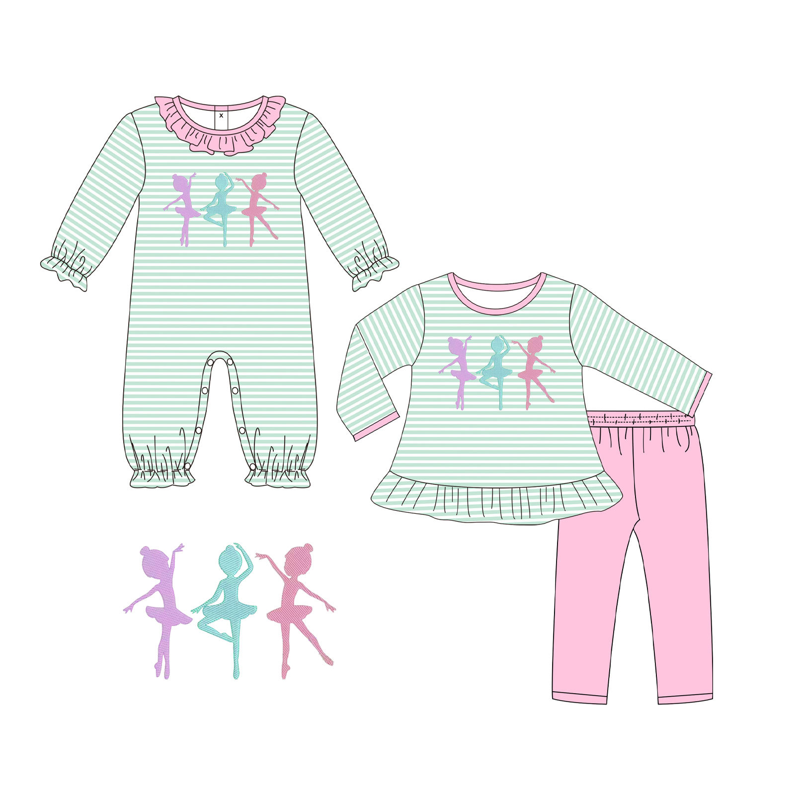 New Toddler Ballet Girls Cloth - огляд і ціна Baby X Clothing